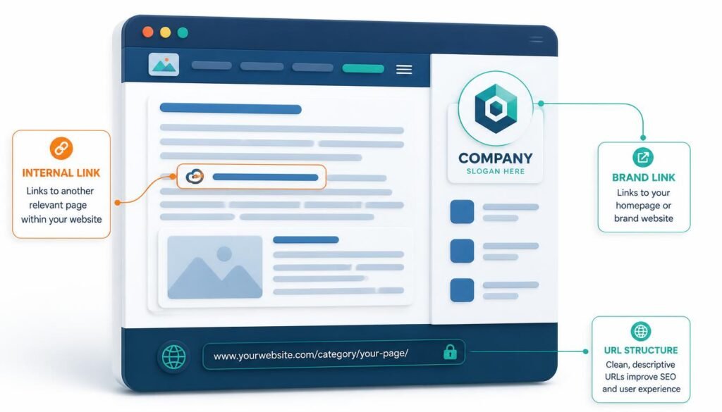 Comparison of repetitive backlink anchor patterns and a varied, relevant backlink profile