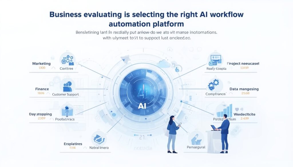 Choosing the right AI workflow automation platform for business